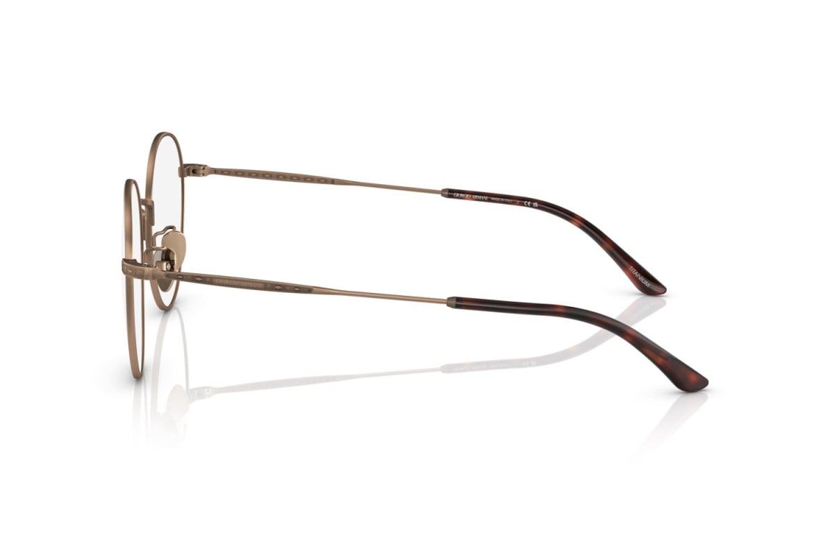 OCCHIALE DA VISTA UOMO | GIORGIO ARMANI AR 5131TD - 3335 BRONZO SPAZZOLATO - CALIBRO 54