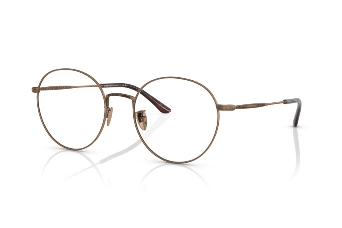 OCCHIALE DA VISTA UOMO | GIORGIO ARMANI AR 5131TD - 3335 BRONZO SPAZZOLATO - CALIBRO 54