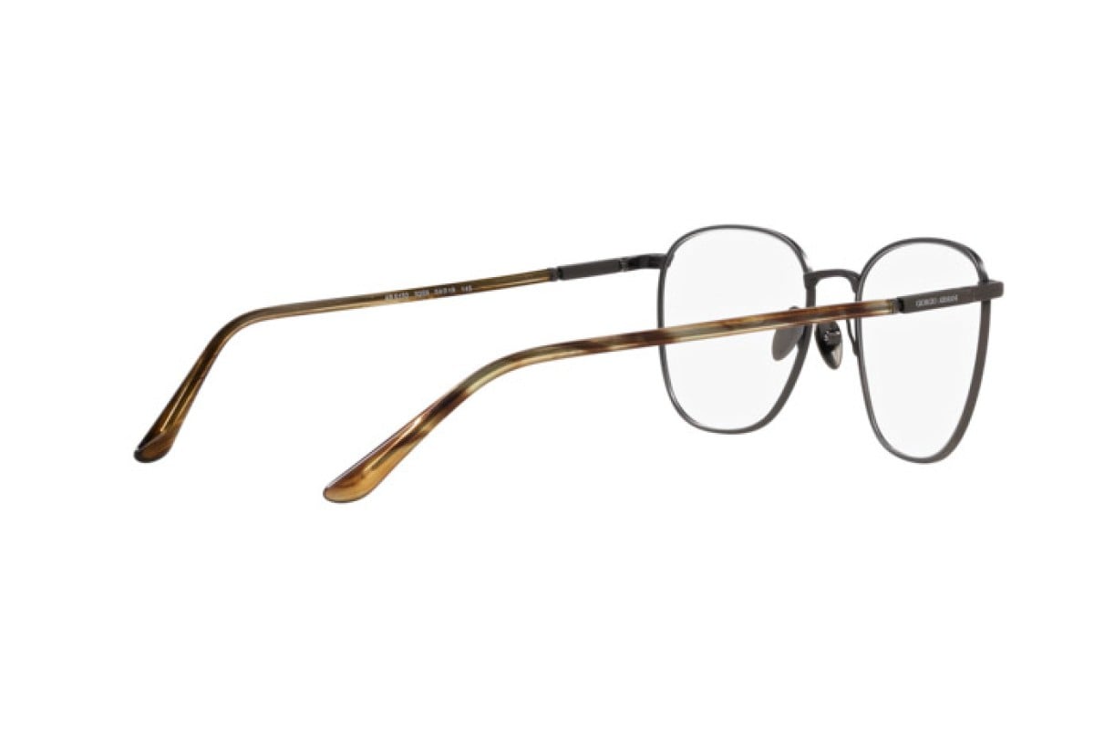 OCCHIALE DA VISTA UOMO | GIORGIO ARMANI AR 5132 - 3259 CANNA DI FUCILE SPAZZOLATA - CALIBRO 54