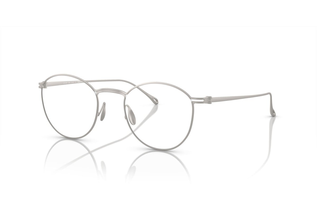 OCCHIALE DA VISTA UOMO | GIORGIO ARMANI AR 5136T - 3346 ARGENTO OPACO - CALIBRO 48