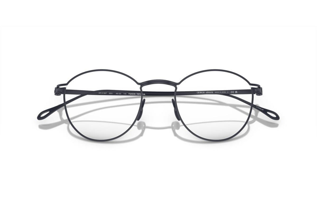 OCCHIALE DA VISTA UOMO | GIORGIO ARMANI AR 5136T - 3351 BLU OPACO - CALIBRO 48