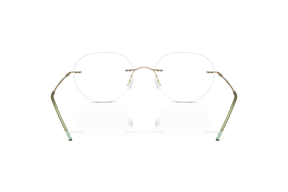 OCCHIALE DA VISTA UOMO | GIORGIO ARMANI AR 5147 - 3002 ORO PALLIDO OPACO - CALIBRO 52