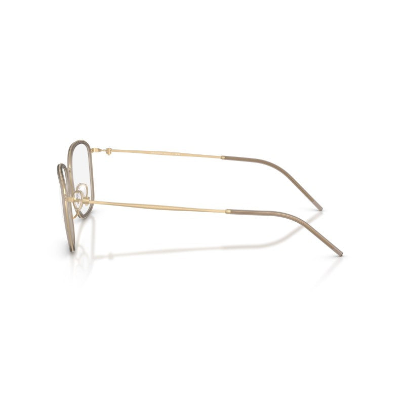 OCCHIALE DA VISTA UOMO | GIORGIO ARMANI AR 5154 - 3002 ORO PALLIDO OPACO - CALIBRO 53