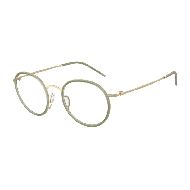 OCCHIALE DA VISTA UOMO | GIORGIO ARMANI AR 5155 - 3002 ORO PALLIDO OPACO - CALIBRO 49