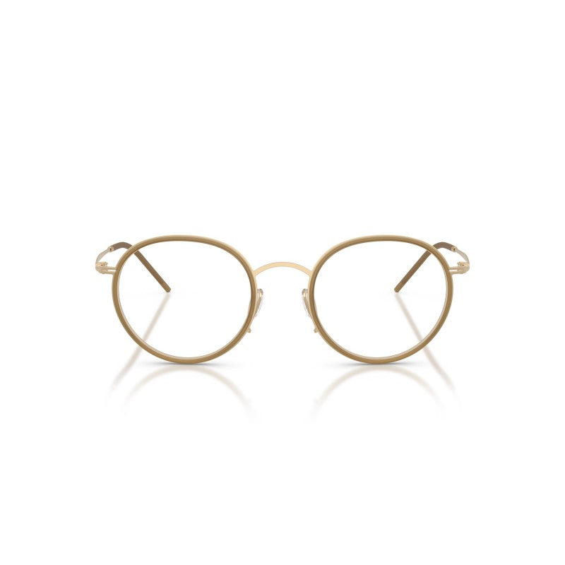 OCCHIALE DA VISTA UOMO | GIORGIO ARMANI AR 5155 - 3395 ORO PALLIDO OPACO - CALIBRO 47