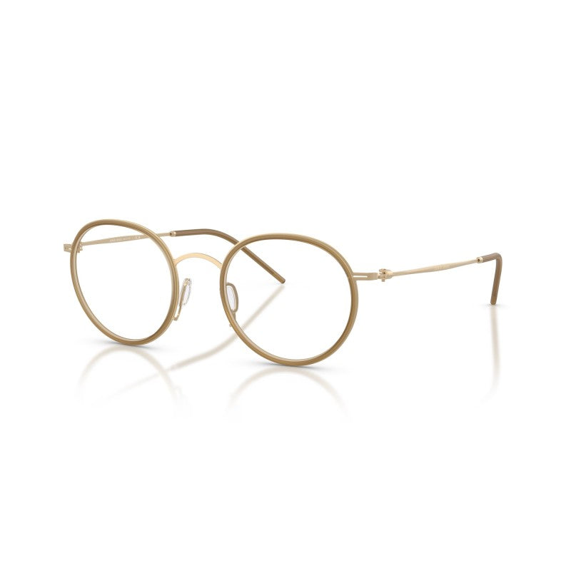 OCCHIALE DA VISTA UOMO | GIORGIO ARMANI AR 5155 - 3395 ORO PALLIDO OPACO - CALIBRO 47