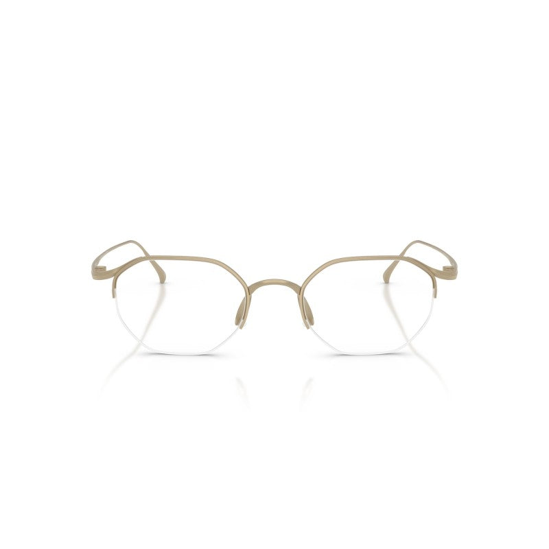 OCCHIALE DA VISTA UOMO | GIORGIO ARMANI AR 5157T - 3410 ORO MORBIDO OPACO - CALIBRO 49