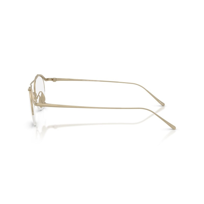 OCCHIALE DA VISTA UOMO | GIORGIO ARMANI AR 5158T - 3408 ORO MORBIDO SPAZZOLATO - CALIBRO 48