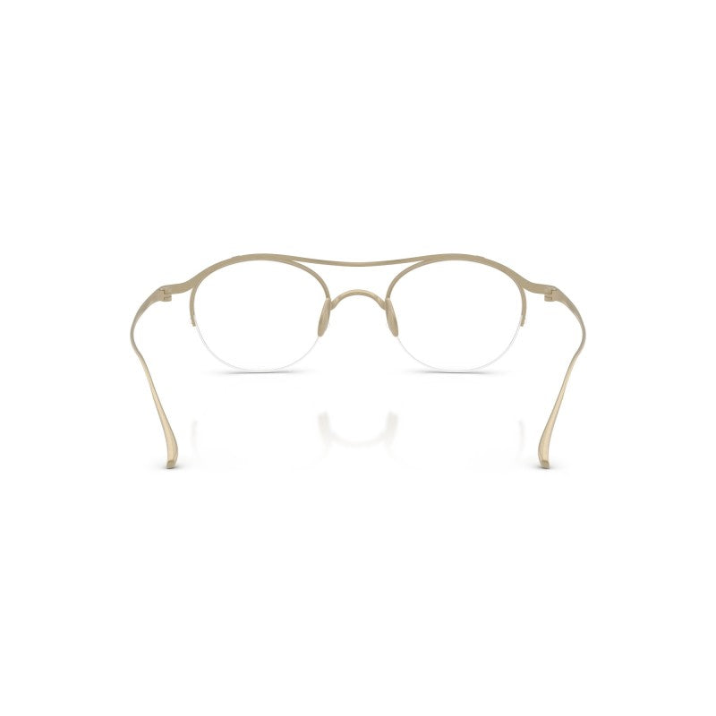 OCCHIALE DA VISTA UOMO | GIORGIO ARMANI AR 5158T - 3408 ORO MORBIDO SPAZZOLATO - CALIBRO 48