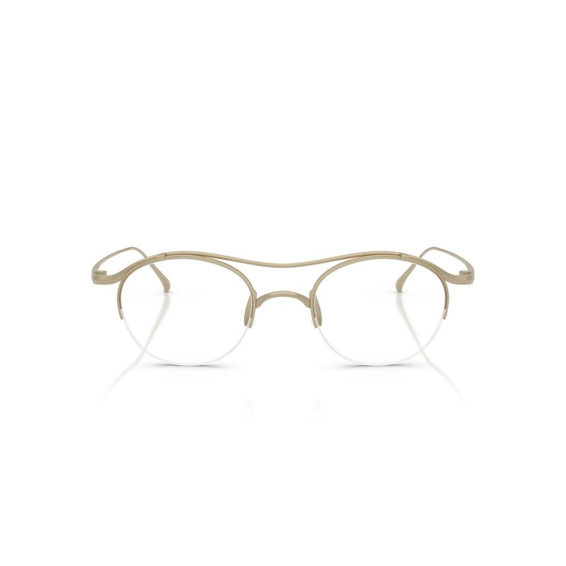 OCCHIALE DA VISTA UOMO | GIORGIO ARMANI AR 5158T - 3408 ORO MORBIDO SPAZZOLATO - CALIBRO 48