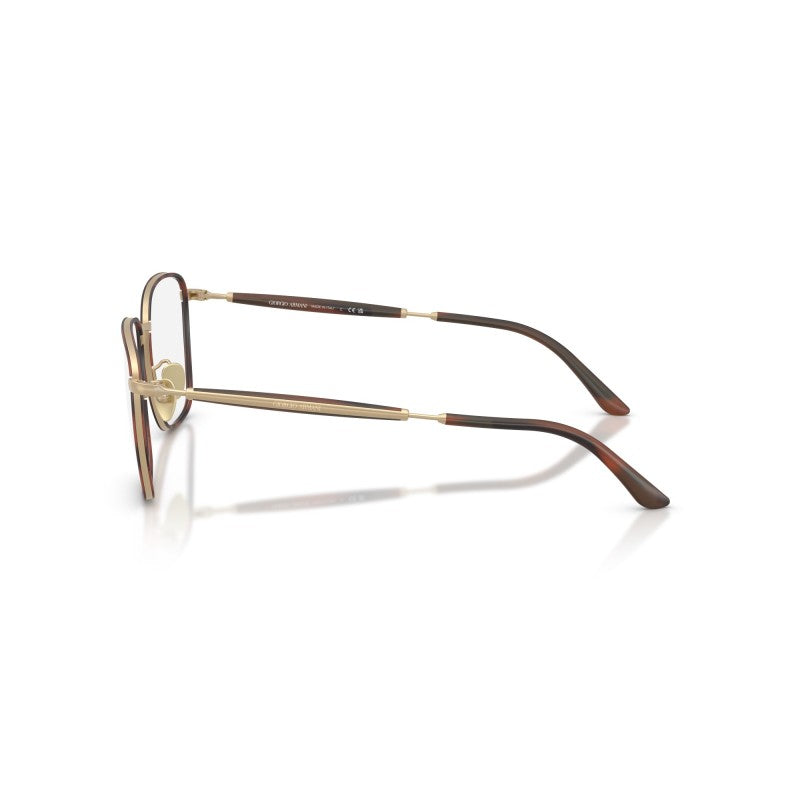 OCCHIALE DA VISTA UOMO | GIORGIO ARMANI AR 5160J - 3415 ORO PALLIDO OPACO - CALIBRO 52