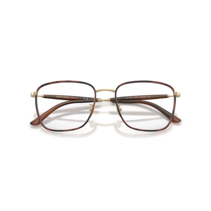 OCCHIALE DA VISTA UOMO | GIORGIO ARMANI AR 5160J - 3415 ORO PALLIDO OPACO - CALIBRO 52