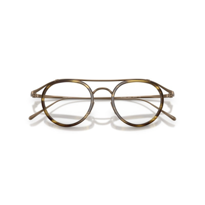 OCCHIALE DA VISTA UOMO | GIORGIO ARMANI AR 5166T - 3429 ORO PALLIDO OPACO - CALIBRO 46