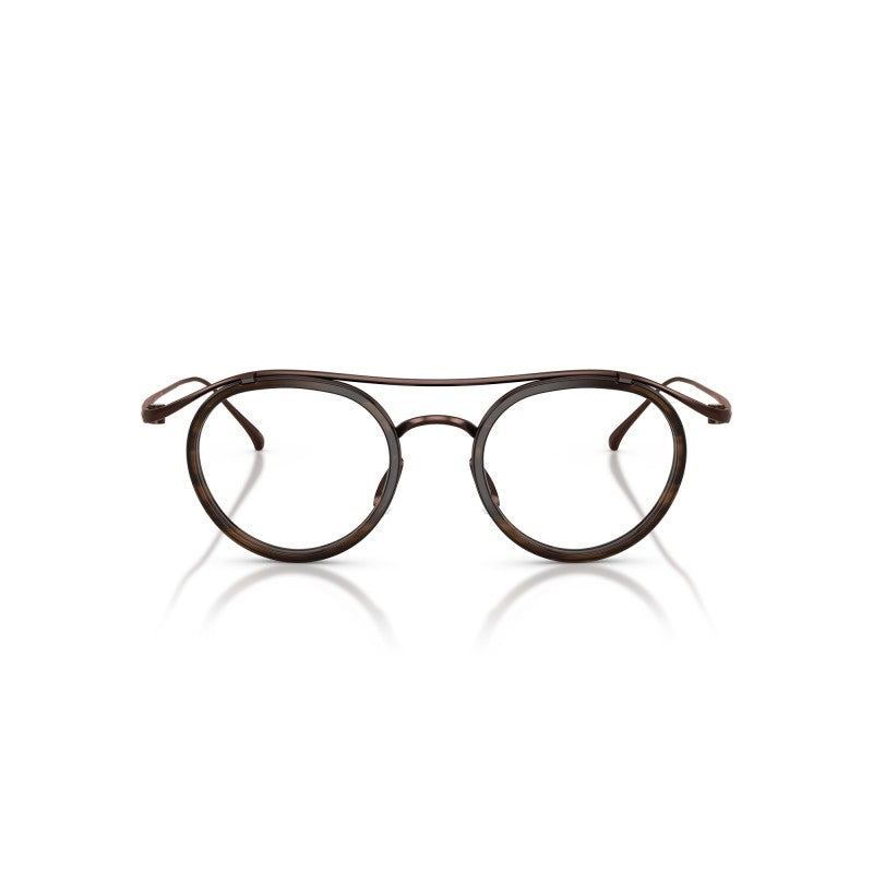 OCCHIALE DA VISTA UOMO | GIORGIO ARMANI AR 5166T - 3430 SEMI LUCIDO MARRONE - CALIBRO 46