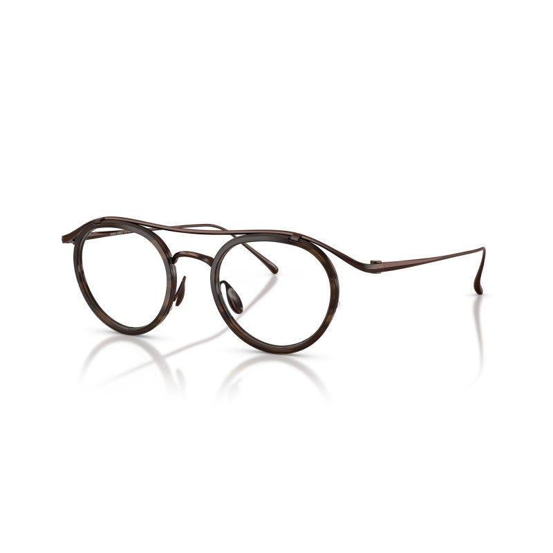 OCCHIALE DA VISTA UOMO | GIORGIO ARMANI AR 5166T - 3430 SEMI LUCIDO MARRONE - CALIBRO 46