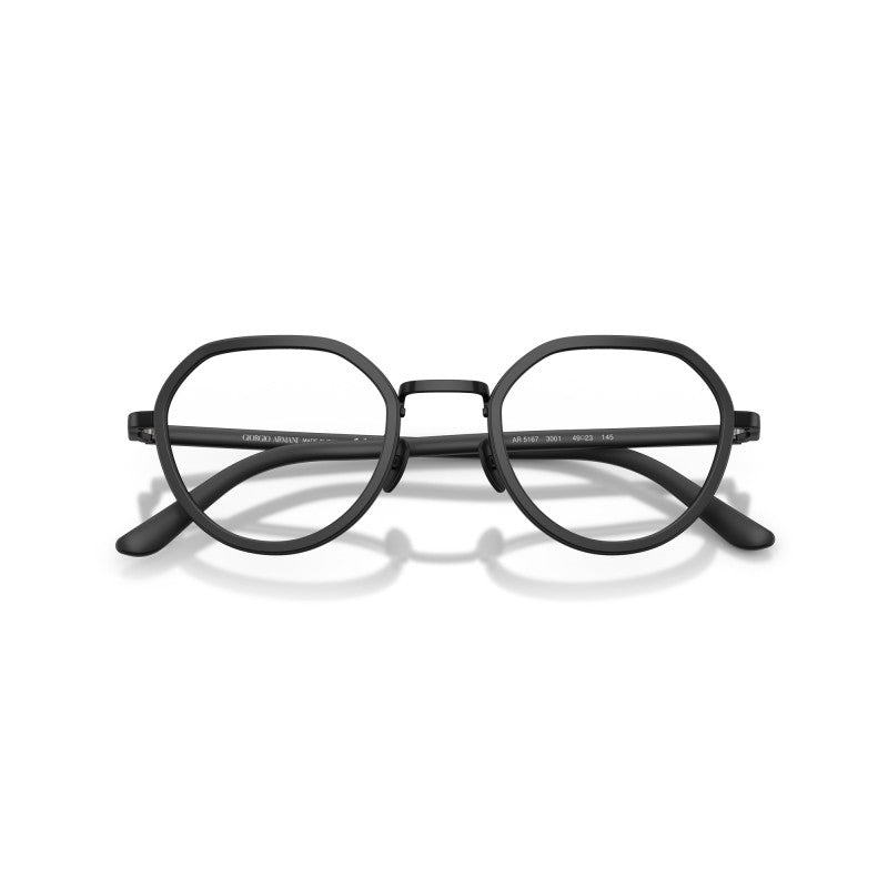 OCCHIALE DA VISTA UOMO | GIORGIO ARMANI AR 5167 - 3001 NERO OPACO - CALIBRO 47
