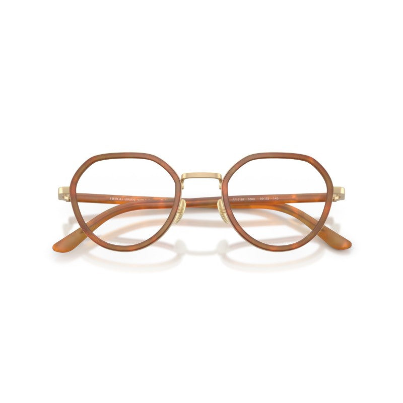 OCCHIALE DA VISTA UOMO | GIORGIO ARMANI AR 5167 - 6300 AVANA GIALLA - CALIBRO 47