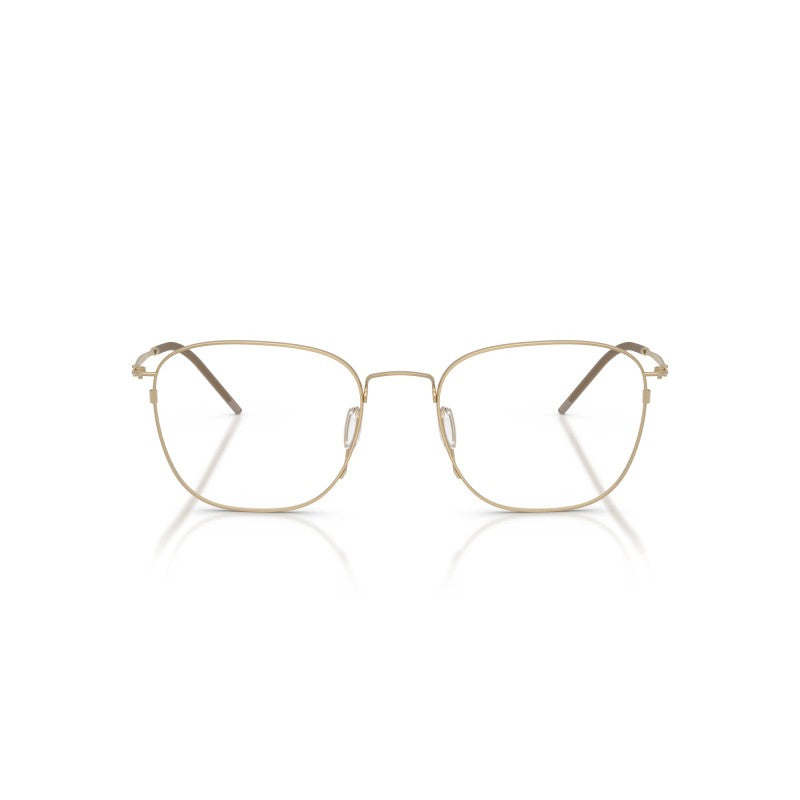 OCCHIALE DA VISTA UOMO | GIORGIO ARMANI AR 5168 - 3002 ORO PALLIDO OPACO - CALIBRO 53