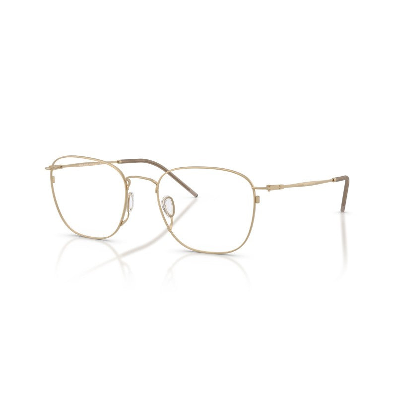 OCCHIALE DA VISTA UOMO | GIORGIO ARMANI AR 5168 - 3002 ORO PALLIDO OPACO - CALIBRO 51