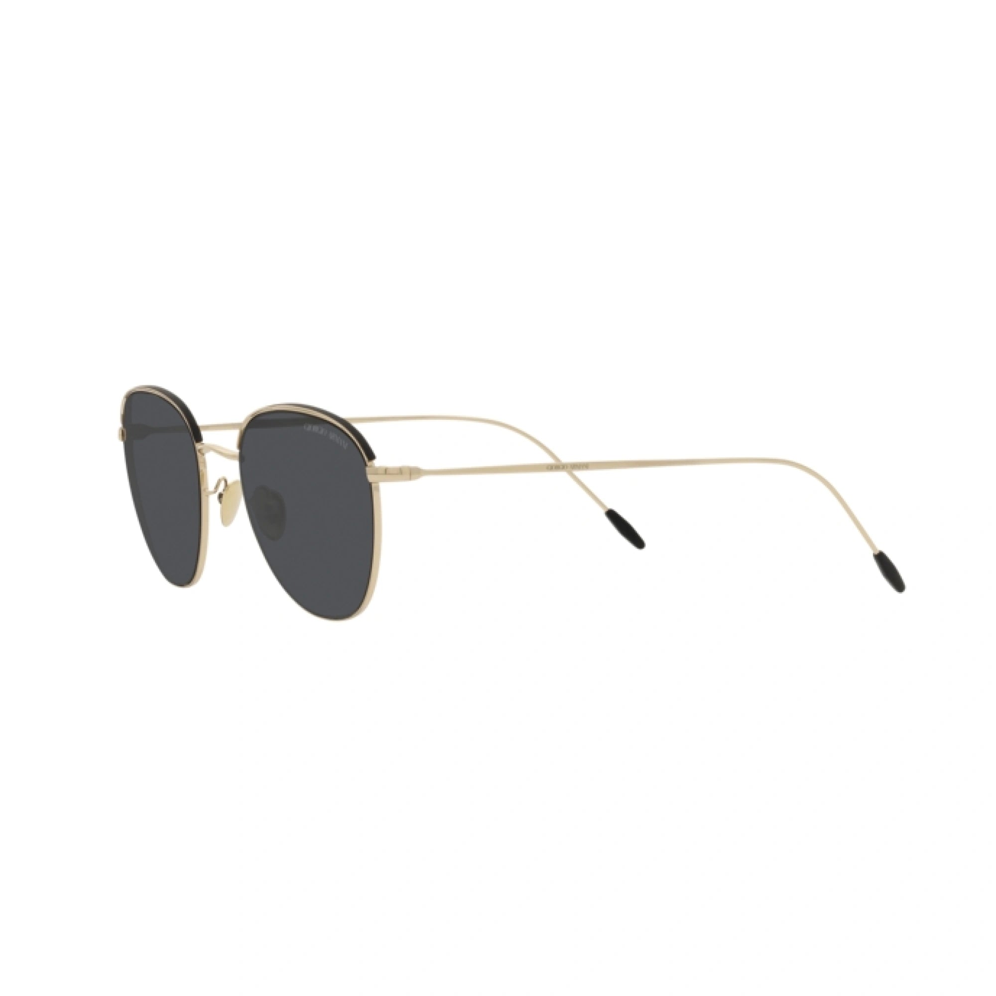 GIORGIO ARMANI AR 6048 - 300287 ORO PALLIDO-NERO | OCCHIALE DA SOLE UOMO | CALIBRO 51