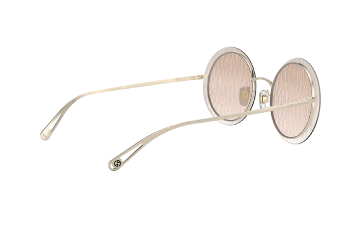 OCCHIALE DA SOLE DONNA | GIORGIO ARMANI AR 6087 - 3013/K ORO PALLIDO - CALIBRO 59