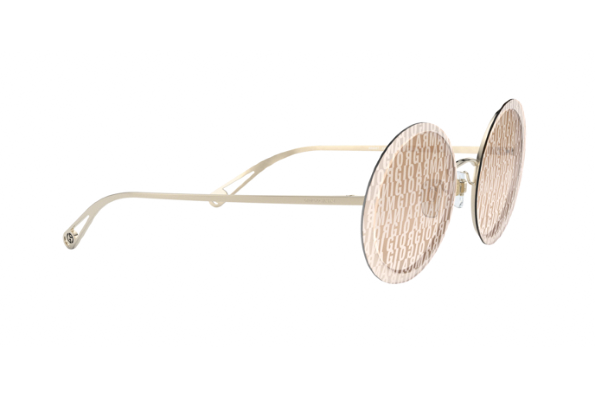 OCCHIALE DA SOLE DONNA | GIORGIO ARMANI AR 6087 - 3013/K ORO PALLIDO - CALIBRO 59