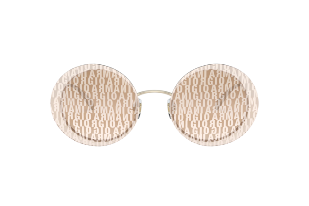 OCCHIALE DA SOLE DONNA | GIORGIO ARMANI AR 6087 - 3013/K ORO PALLIDO - CALIBRO 59