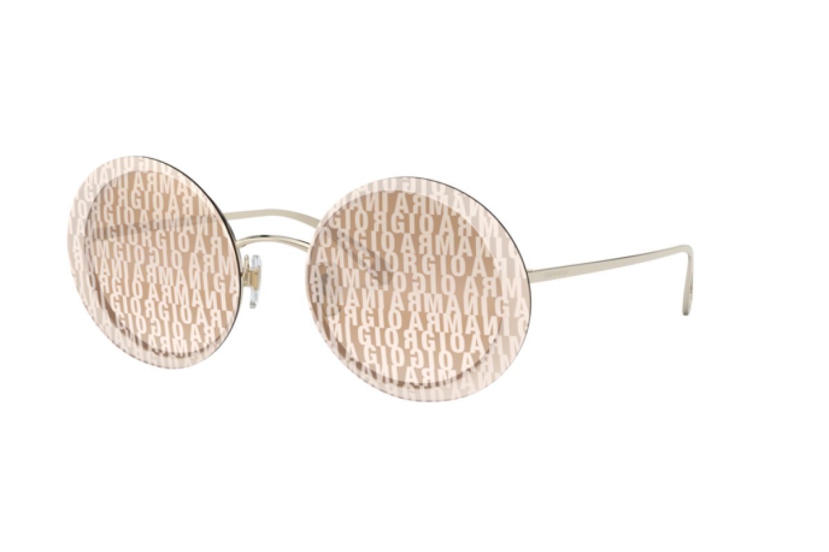 OCCHIALE DA SOLE DONNA | GIORGIO ARMANI AR 6087 - 3013/K ORO PALLIDO - CALIBRO 59