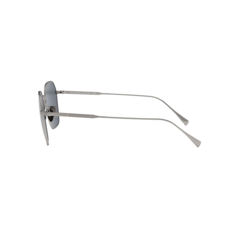 OCCHIALE DA SOLE UOMO | GIORGIO ARMANI AR 6104 - 300387 CANNA DI FUCILE OPACA - CALIBRO 53