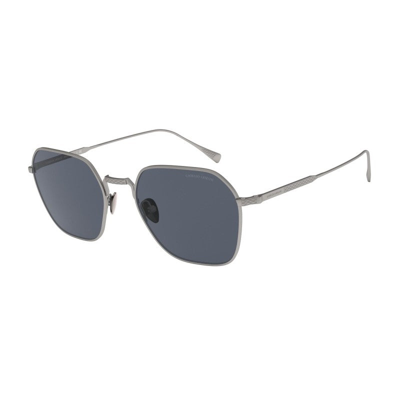 OCCHIALE DA SOLE UOMO | GIORGIO ARMANI AR 6104 - 300387 CANNA DI FUCILE OPACA - CALIBRO 53