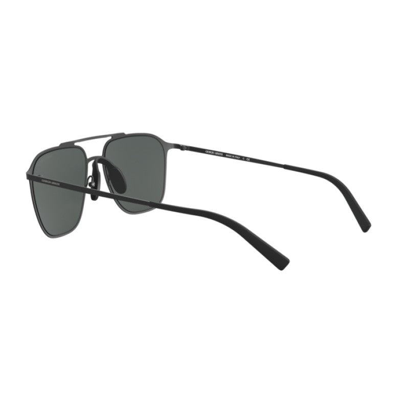 OCCHIALE DA SOLE UOMO | GIORGIO ARMANI AR 6110 - 300187 NERO OPACO - CALIBRO 58