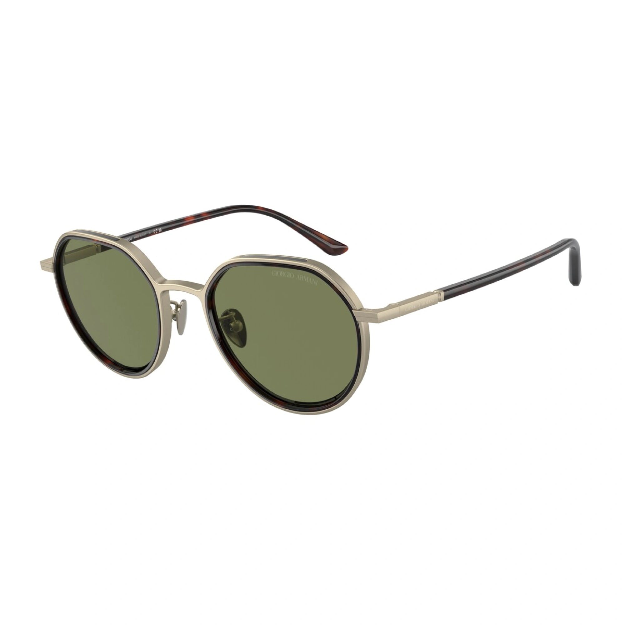 GIORGIO ARMANI AR 6144 - 30022A ORO PALLIDO OPACO | OCCHIALE DA SOLE UOMO | CALIBRO 49