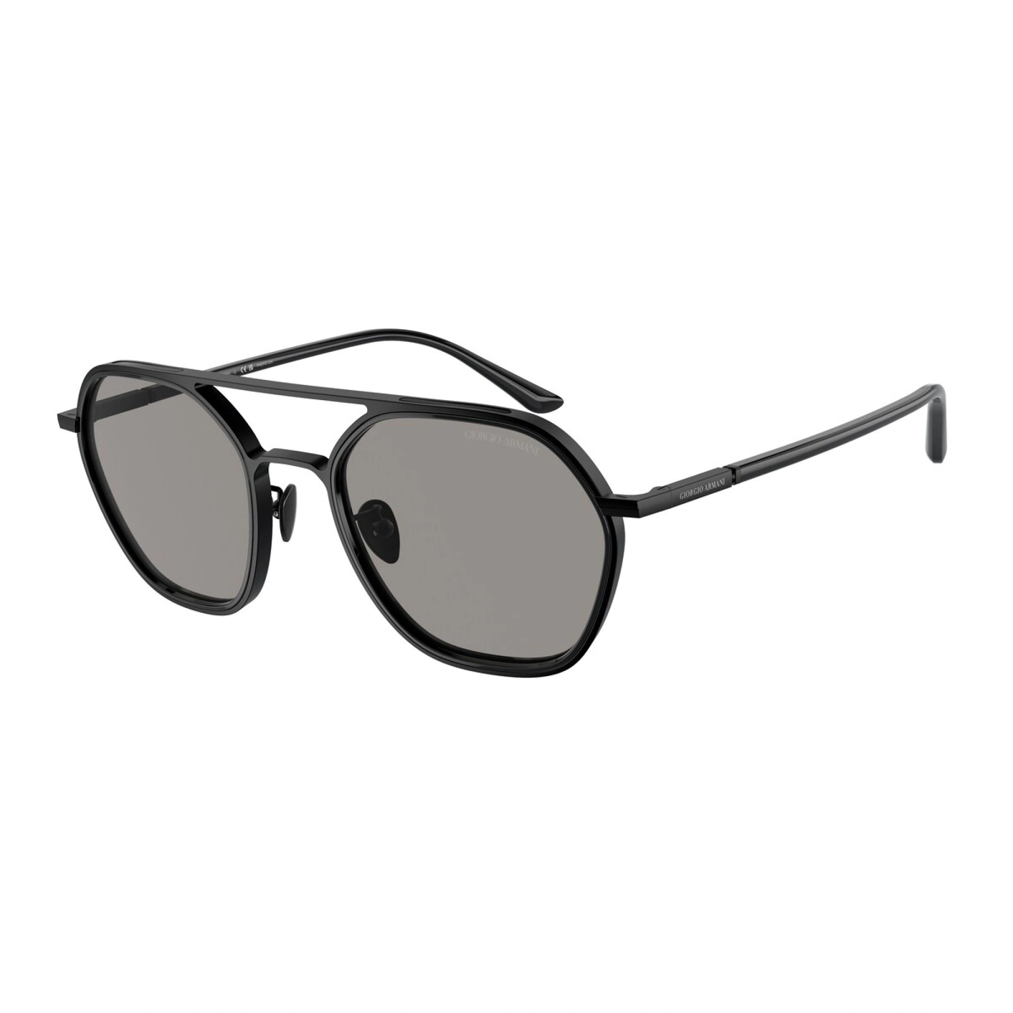 GIORGIO ARMANI AR 6145 - 3001M3 NERO OPACO | OCCHIALE DA SOLE UOMO | CALIBRO 53
