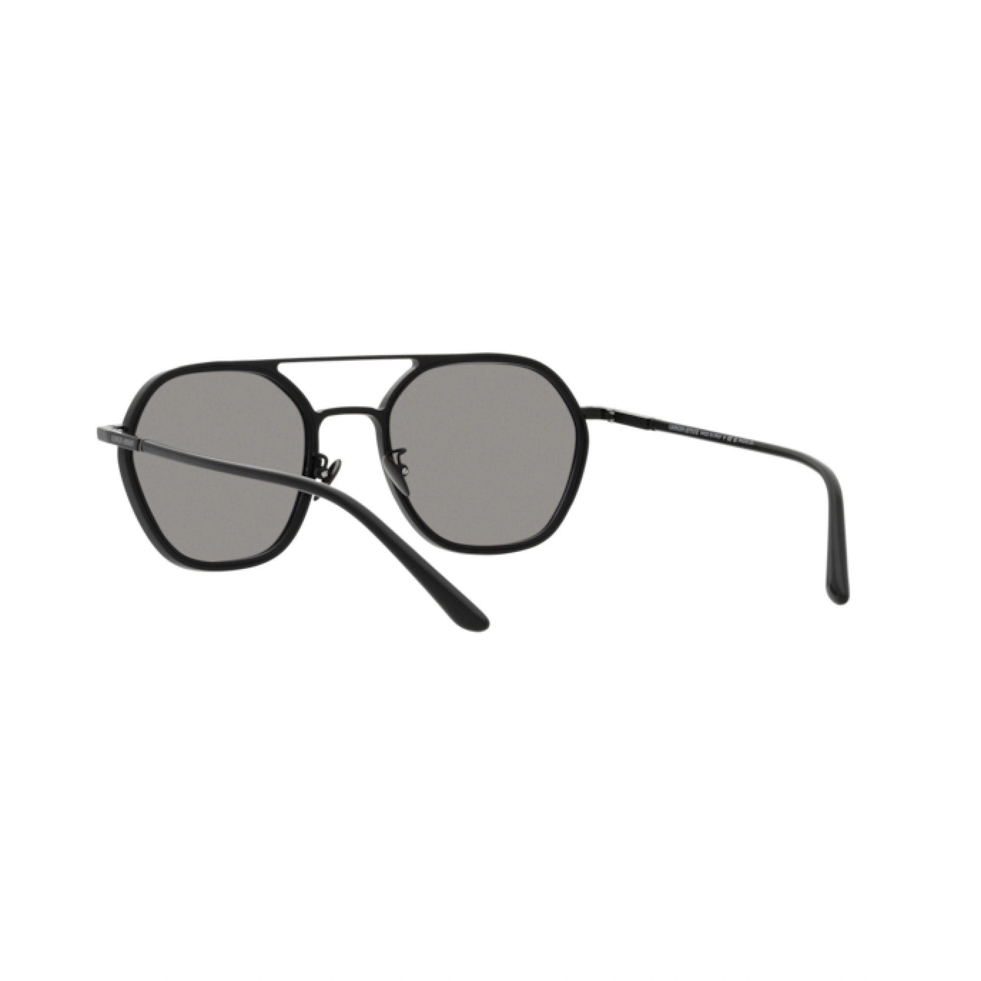 GIORGIO ARMANI AR 6145 - 3001M3 NERO OPACO | OCCHIALE DA SOLE UOMO | CALIBRO 53
