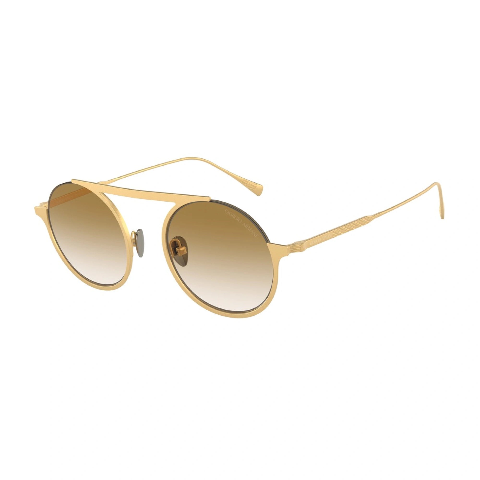 GIORGIO ARMANI AR 6146 - 335013 ORO PALLIDO OPACO | OCCHIALE DA SOLE DONNA | CALIBRO 47