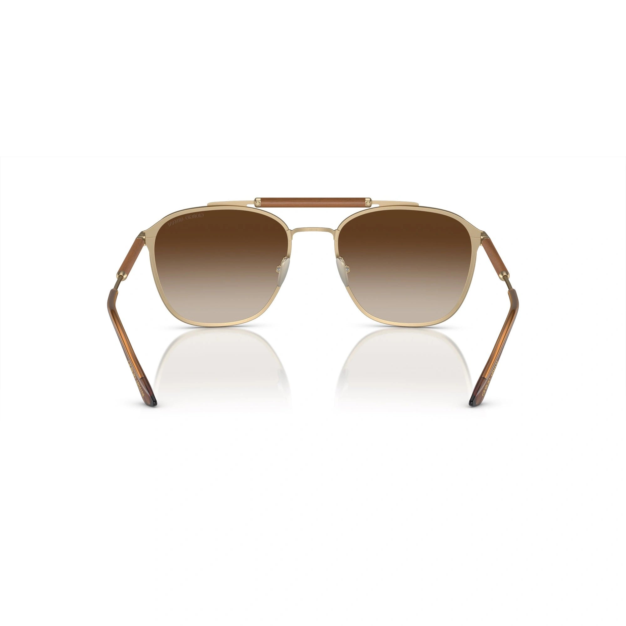 GIORGIO ARMANI AR 6149 - 300213 ORO PALLIDO OPACO | OCCHIALE DA SOLE UOMO | CALIBRO 55