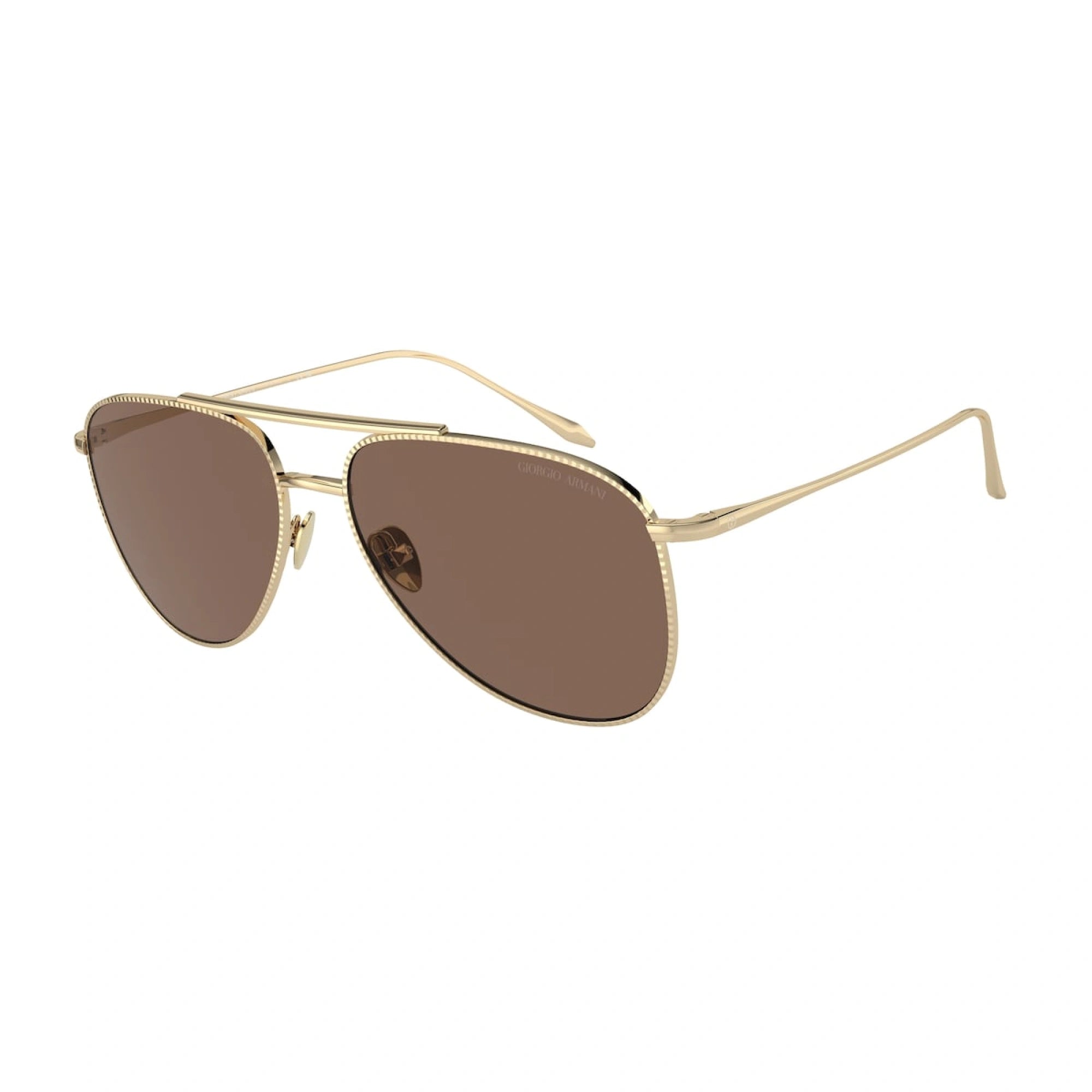 GIORGIO ARMANI AR 6152 - 301373 ORO PALLIDO | OCCHIALE DA SOLE DONNA | CALIBRO 57