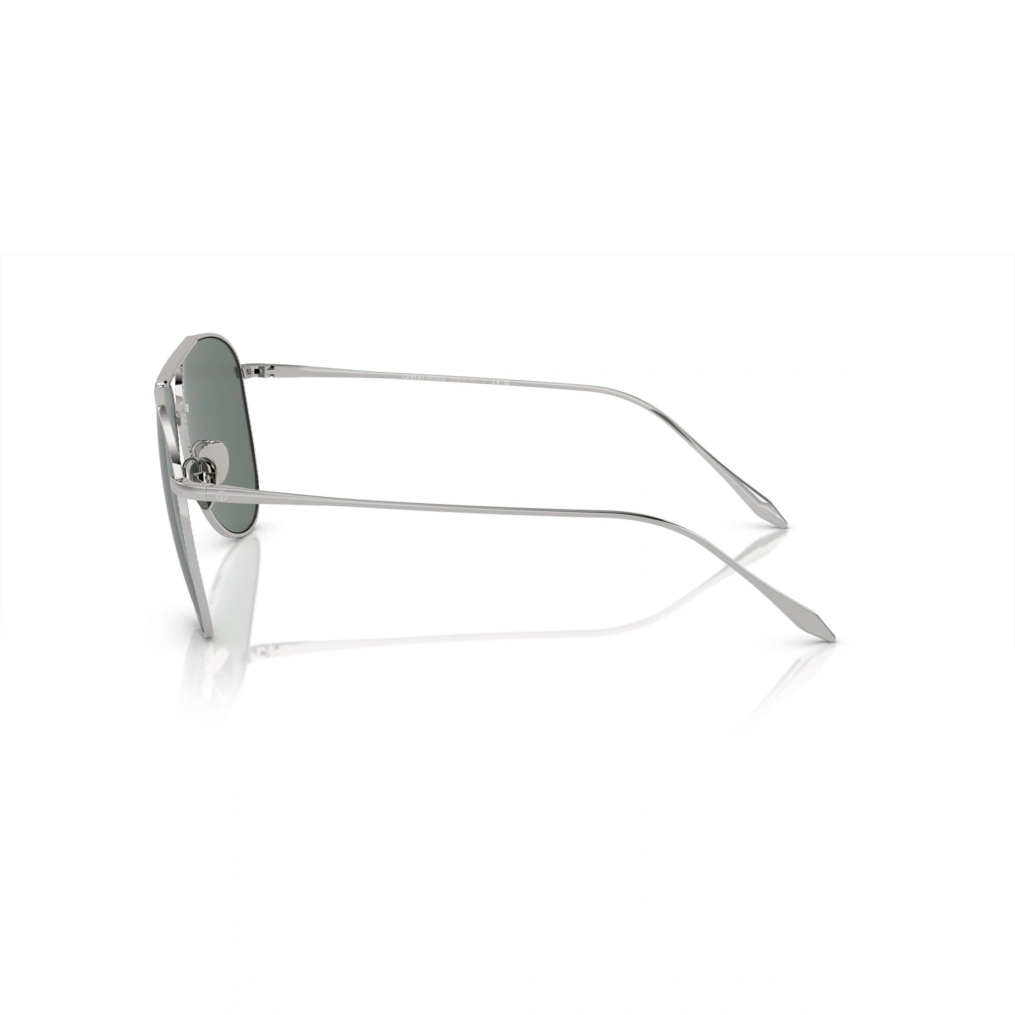 GIORGIO ARMANI AR 6152 - 301511 ARGENTO | OCCHIALE DA SOLE DONNA | CALIBRO 57