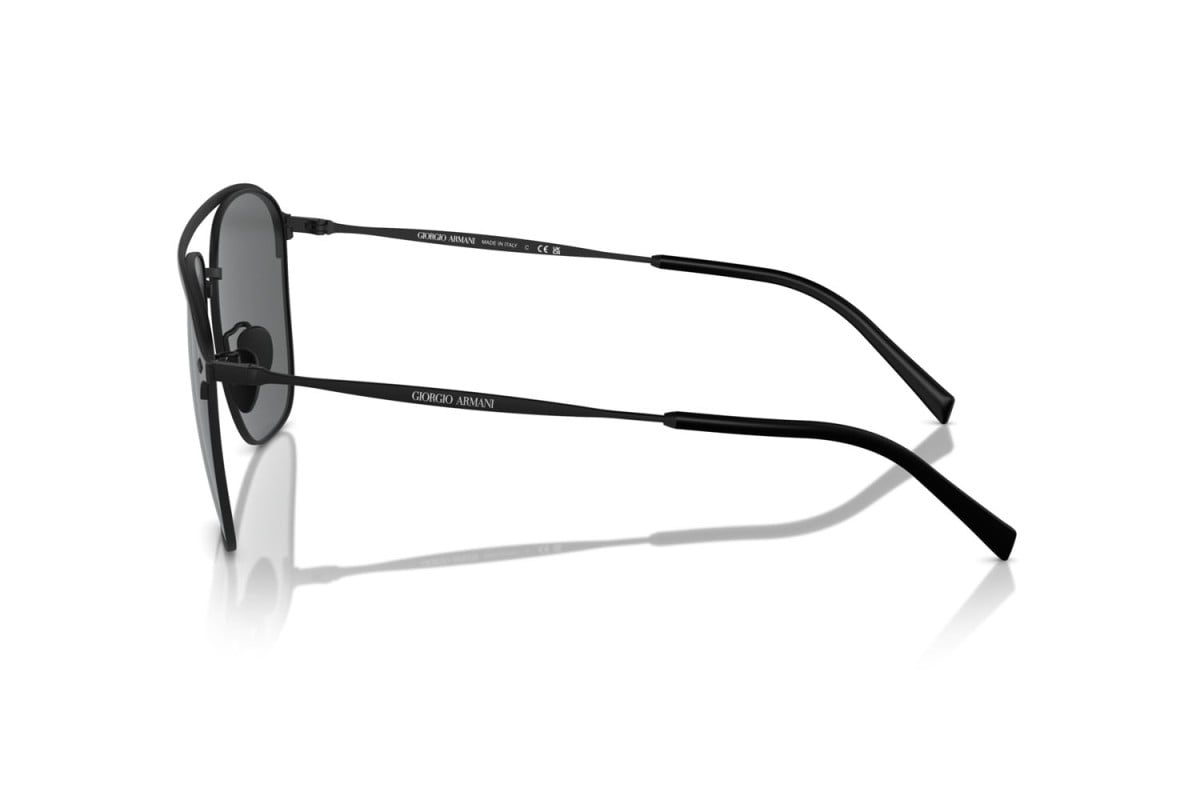 OCCHIALE DA SOLE UOMO | GIORGIO ARMANI AR 6154 - 300187 NERO OPACO - CALIBRO 57