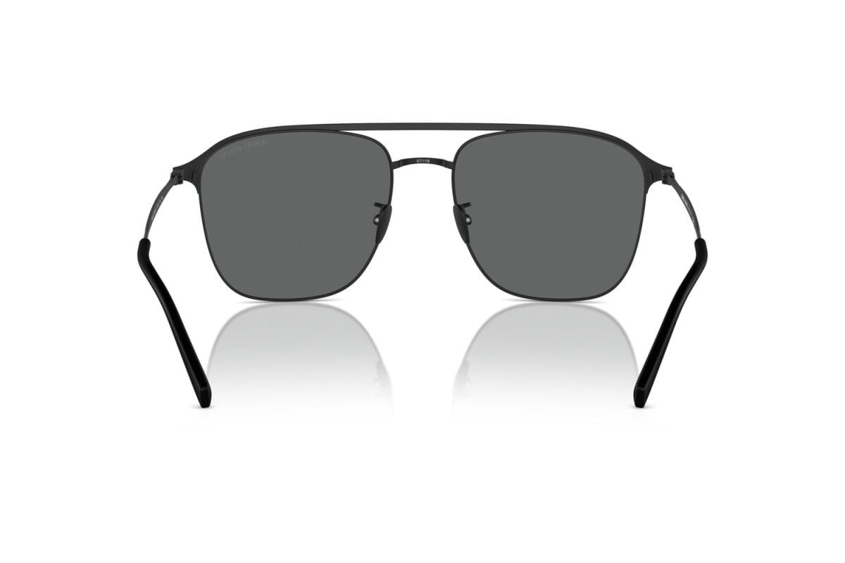 OCCHIALE DA SOLE UOMO | GIORGIO ARMANI AR 6154 - 300187 NERO OPACO - CALIBRO 57