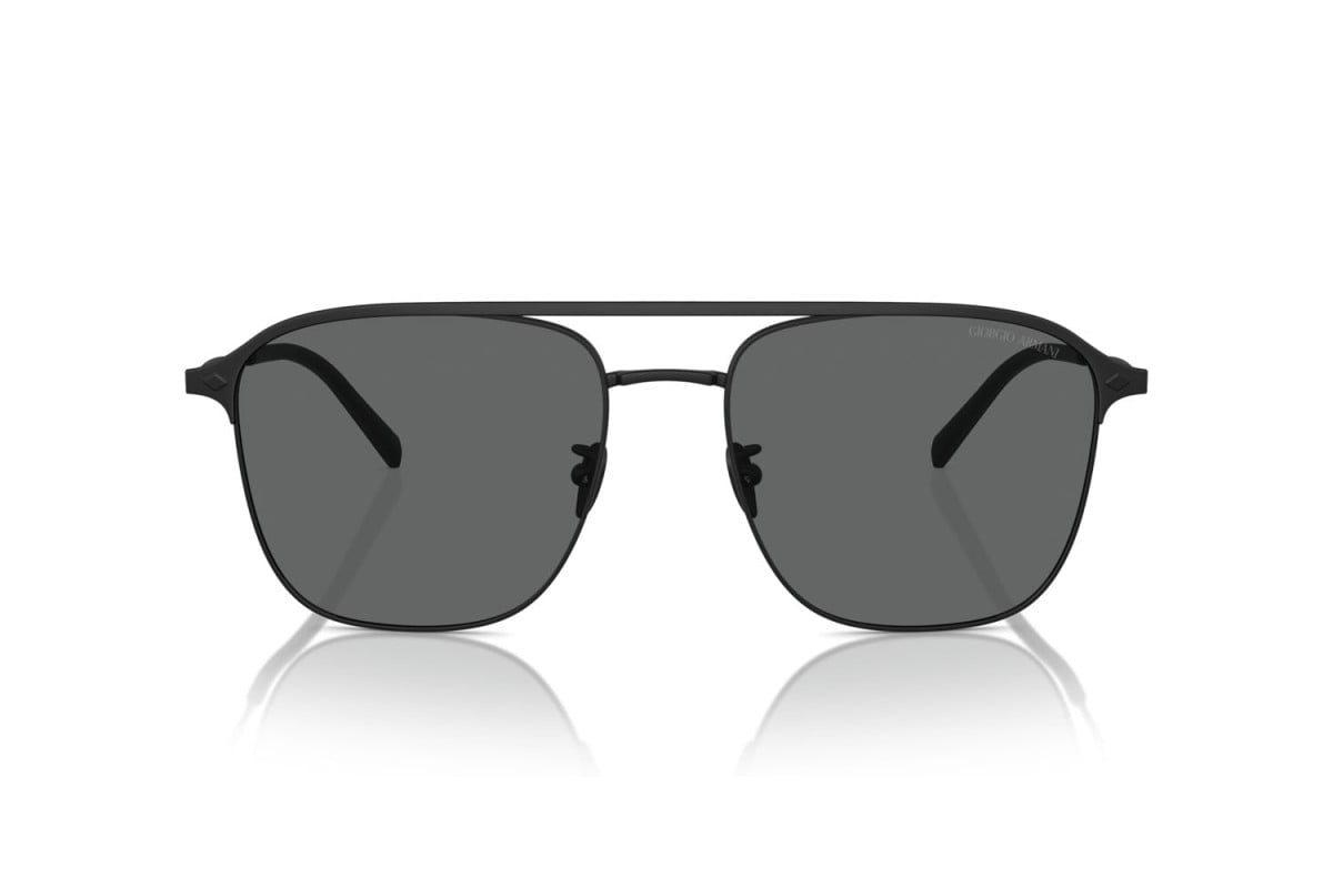 OCCHIALE DA SOLE UOMO | GIORGIO ARMANI AR 6154 - 300187 NERO OPACO - CALIBRO 57