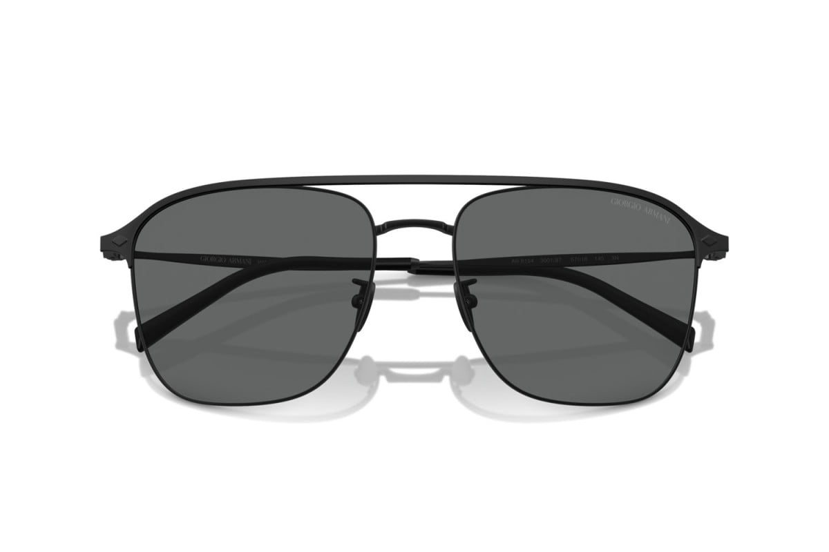 OCCHIALE DA SOLE UOMO | GIORGIO ARMANI AR 6154 - 300187 NERO OPACO - CALIBRO 57