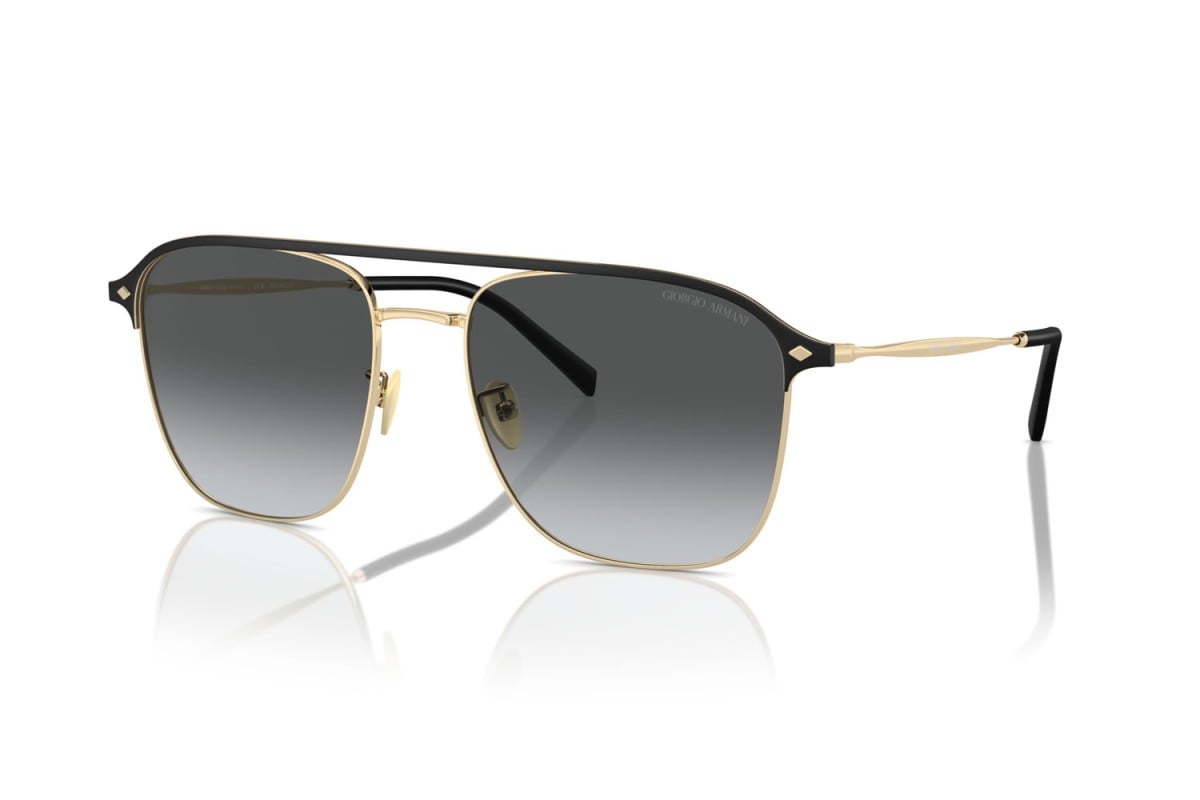 OCCHIALE DA SOLE UOMO | GIORGIO ARMANI AR 6154 - 3013T3 ORO PALLIDO - CALIBRO 57