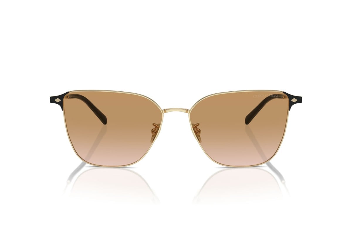 OCCHIALE DA SOLE DONNA | GIORGIO ARMANI AR 6155 - 301313 ORO PALLIDO - CALIBRO 58