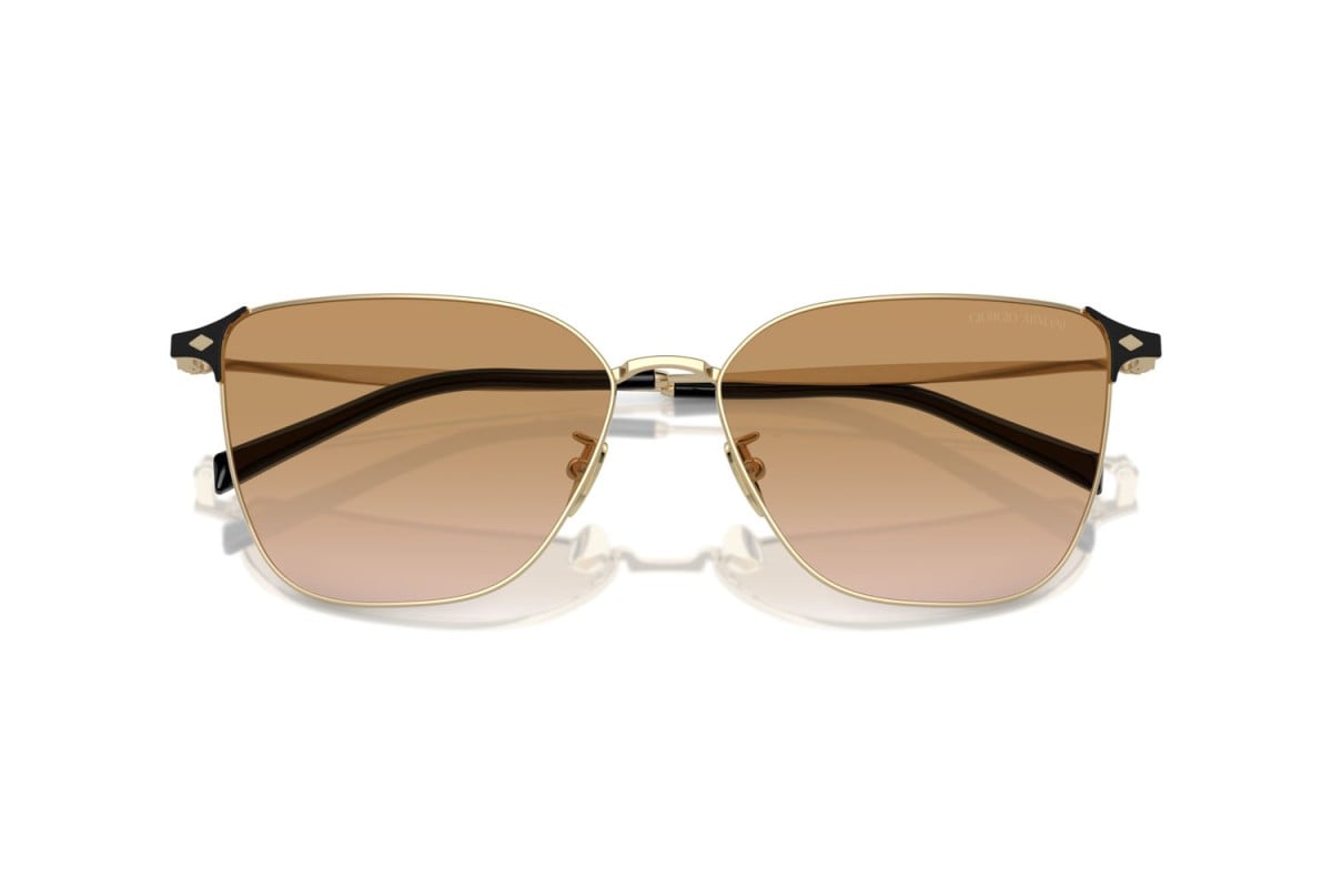 OCCHIALE DA SOLE DONNA | GIORGIO ARMANI AR 6155 - 301313 ORO PALLIDO - CALIBRO 58