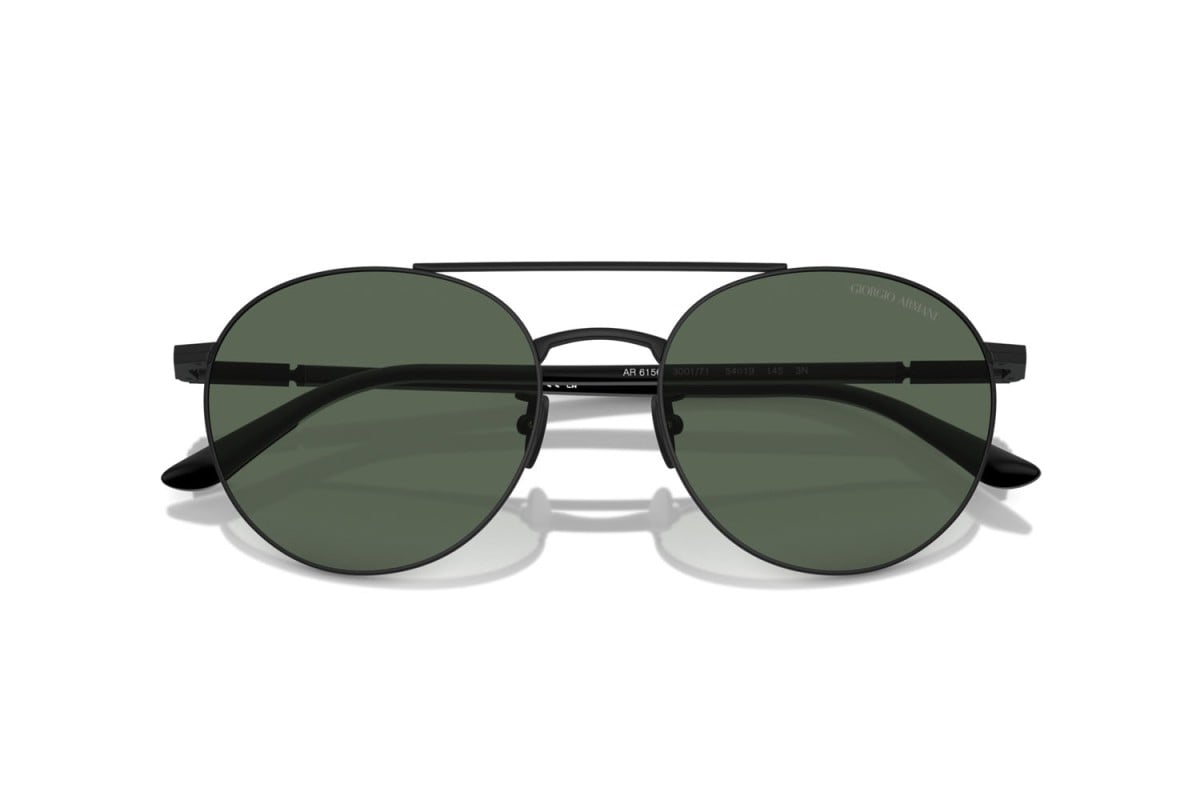 OCCHIALE DA SOLE UOMO | GIORGIO ARMANI AR 6156 - 300171 NERO OPACO - CALIBRO 54