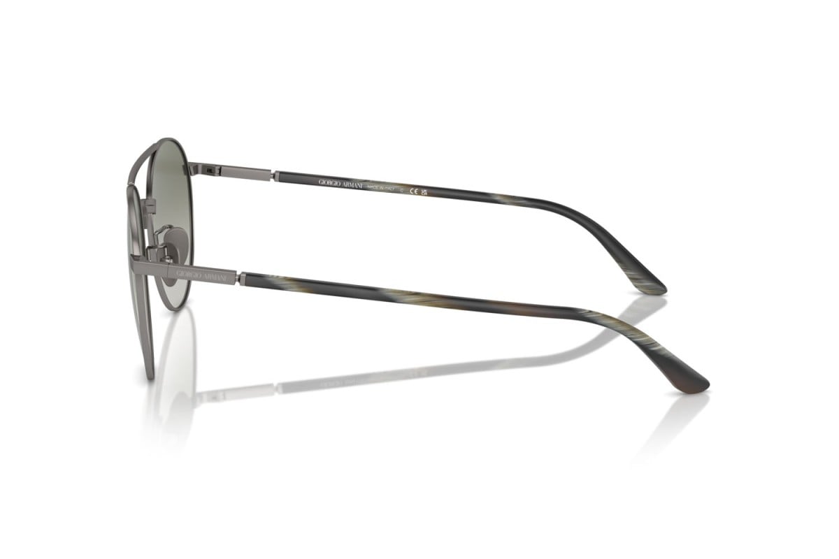 OCCHIALE DA SOLE UOMO | GIORGIO ARMANI AR 6156 - 30038E CANNA DI FUCILE OPACO - CALIBRO 54