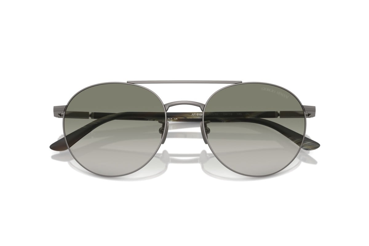 OCCHIALE DA SOLE UOMO | GIORGIO ARMANI AR 6156 - 30038E CANNA DI FUCILE OPACO - CALIBRO 54
