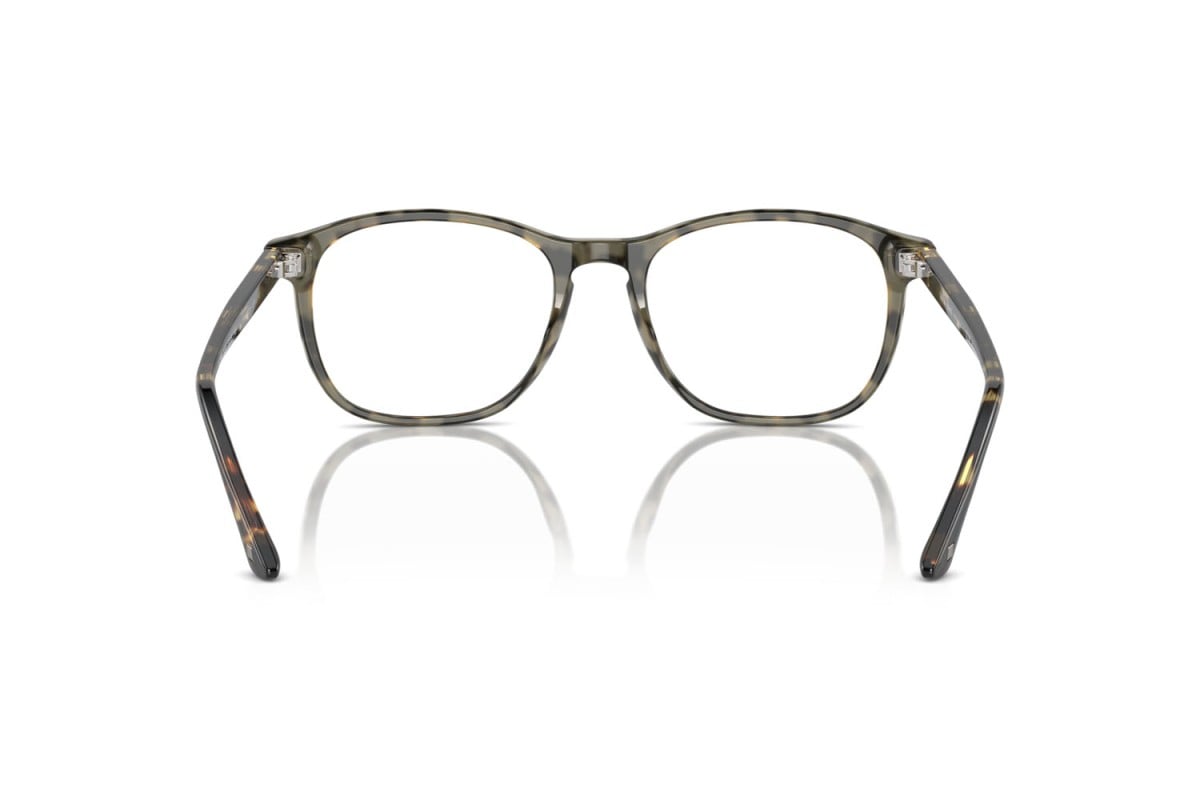 OCCHIALE DA VISTA UOMO | GIORGIO ARMANI AR 7003 - 6127 TOP NERO/AVANA - CALIBRO 52