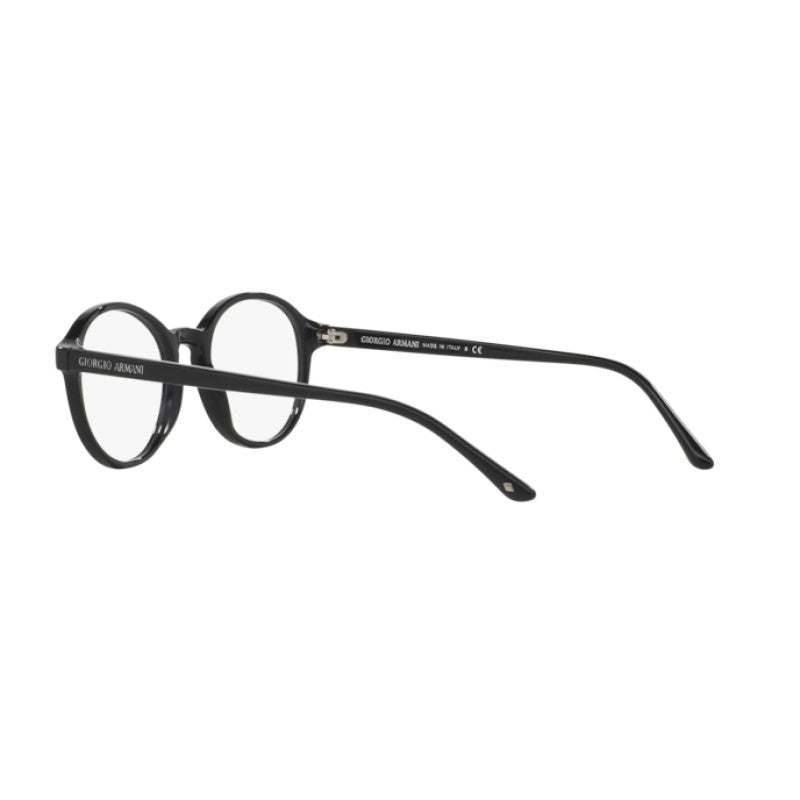OCCHIALE DA VISTA UOMO | GIORGIO ARMANI AR 7004 - 5001 TOP NERO OPACO / LUCIDO - CALIBRO 49